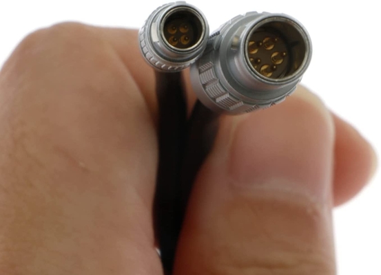 Alvin'S Cables Timecode-Cable For Sound Devices 833 To RED DSMC2 Camera 5 Pin Male To 4 Pin Time Code Input Cable 1M