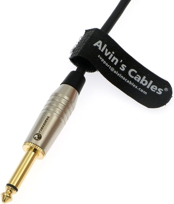 Timecode Cable For Sound Devices 833 To Denecke TS-3 Slate 5 Pin Male To 1/4'' Mono TS Time Code Bidirectional Cable 1m