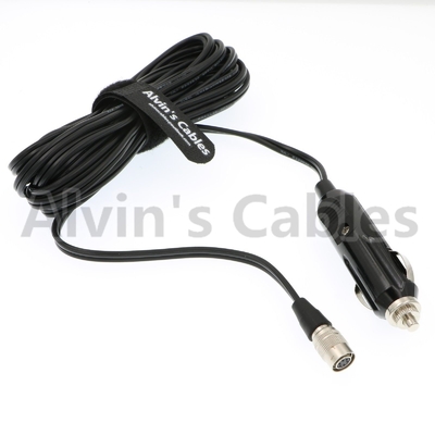 Point Grey Camera Video Power Cable 5m Cable Hirose 6 Pin Female To Car Cigarette Lighter