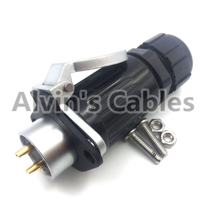 High Performance Industrial Power Connectors , Led Cable Connectors Bayonet Coupling