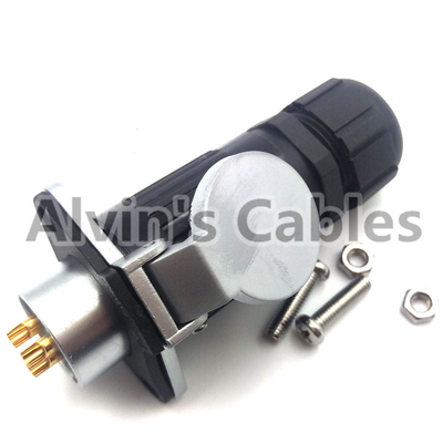 High Performance Industrial Power Connectors , Led Cable Connectors Bayonet Coupling