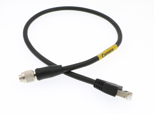 Hirose Original 8 Pin Male to RJ45 Cat6 High Flex Cable for Sony Camera