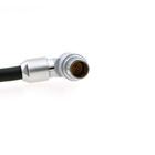Z CAM EVF Power Cable Rotatable 2 Pin Male To Straight 2 Pin M Cord For ARRI Alexa