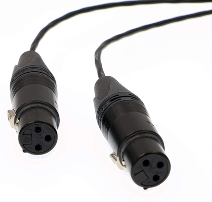 Alvin'S Cables XLR Breakout Audio Input Cable For Atomos Shogun Monitor Recorder 10 Pin To Dual XLR 3 Pin Female