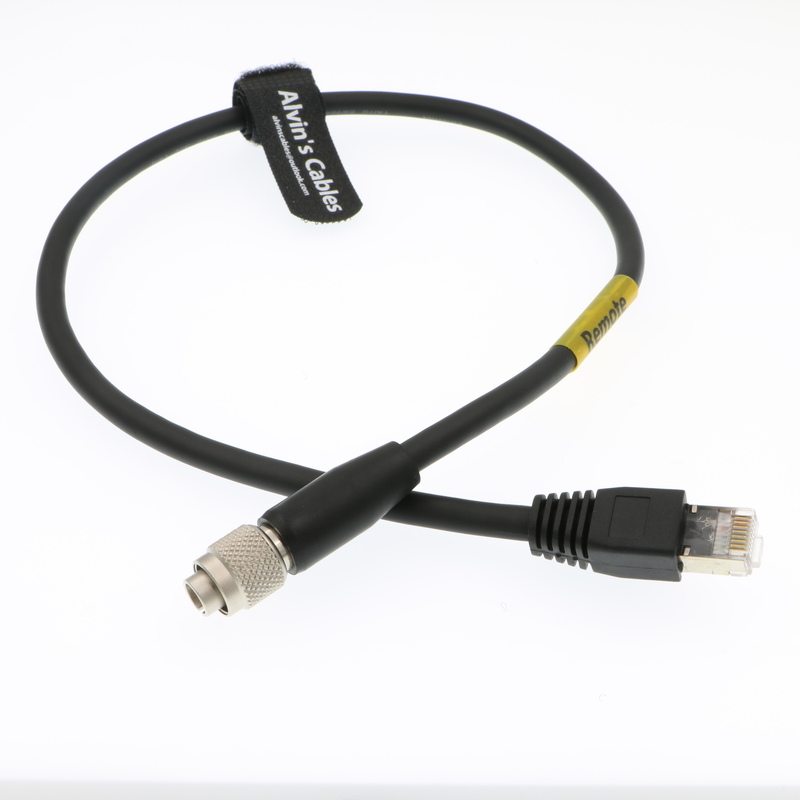 Hirose Original 8 Pin Male to RJ45 Cat6 High Flex Cable for Sony Camera