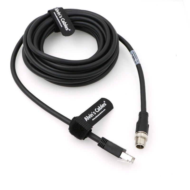 Cabo ethernet para Cognex na vista 8200 8400 Pin da série M12 8 ao RJ45