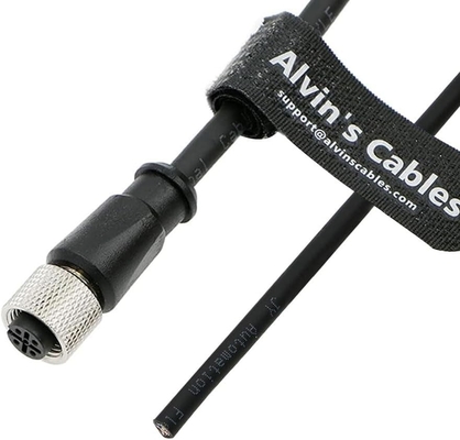 Cabos de Alvin M12 A Código 5 Pin Fêmea para cabo de ponta aberta 3.3ft